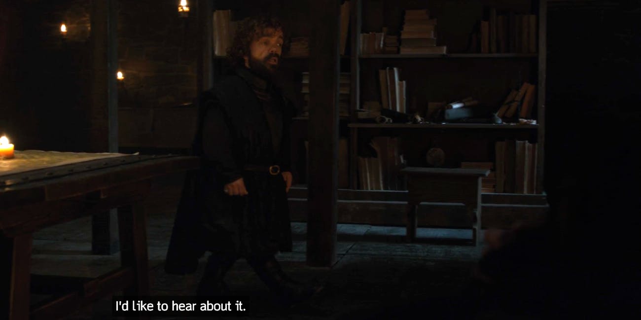 Peter Dinklage on 'Game of Thrones' episode "A Knight of the Seven Kingdoms"