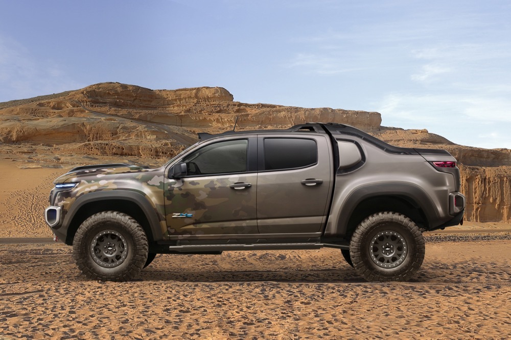 Chevrolets Colorado Zh2 Designed For The Us Army Runs
