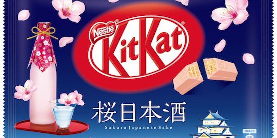 Kit Kat Mini Sakura Japanese Sake