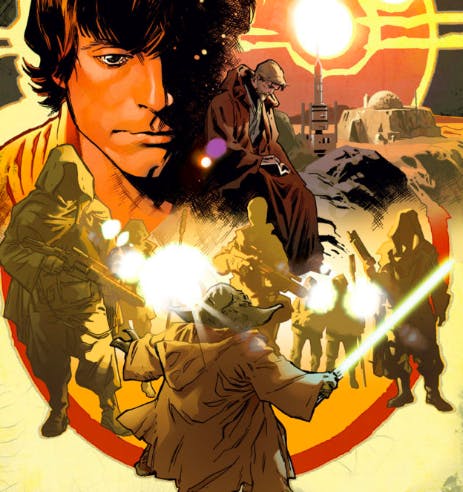 Star Wars marvel comics yoda obiwan