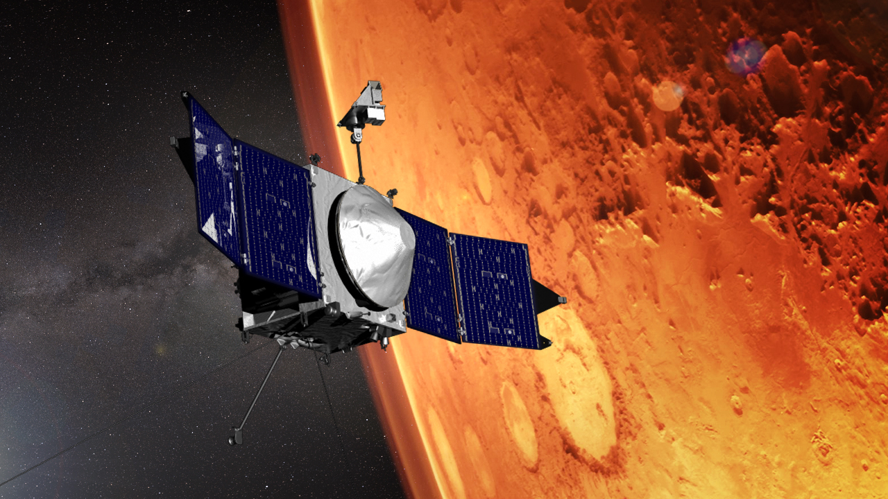 MAVEN NASA Discovers Ions in Mars Atmosphere or Ionosphere
