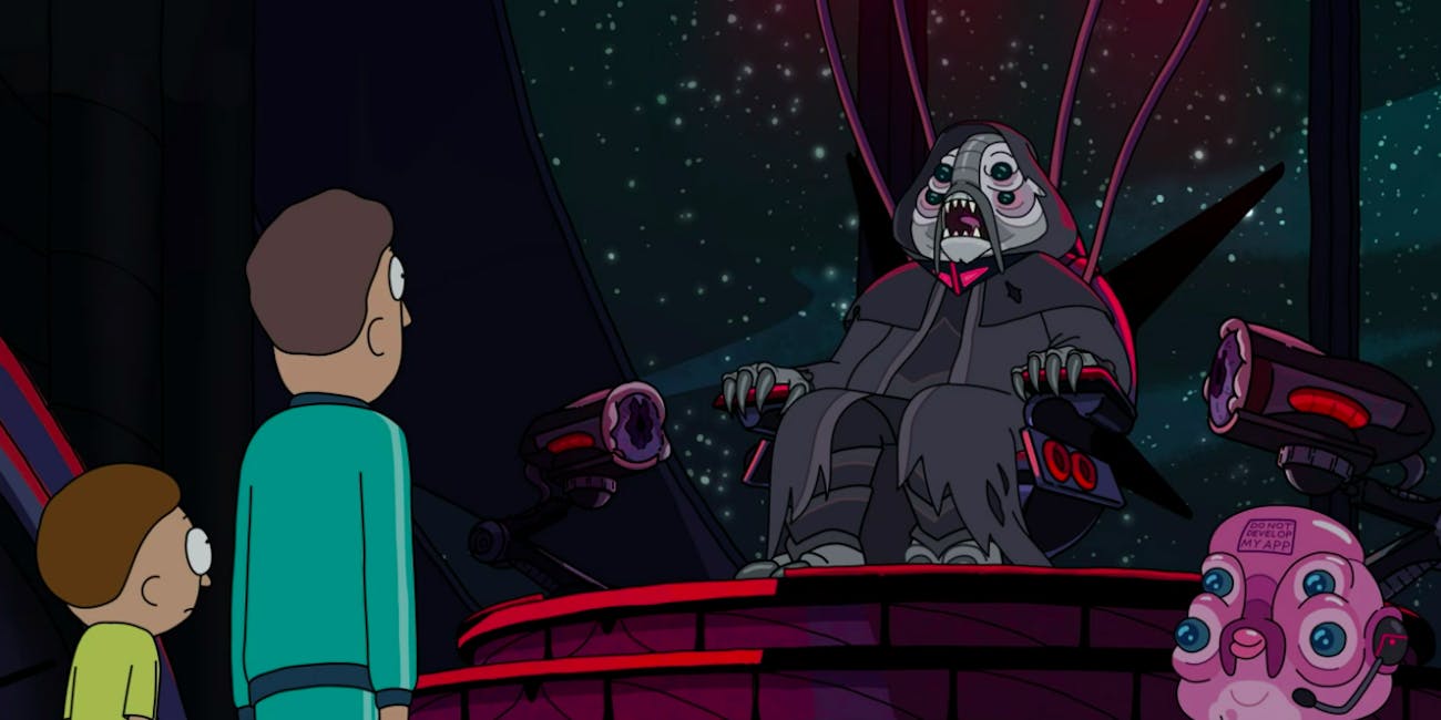 rick and morty sam neill