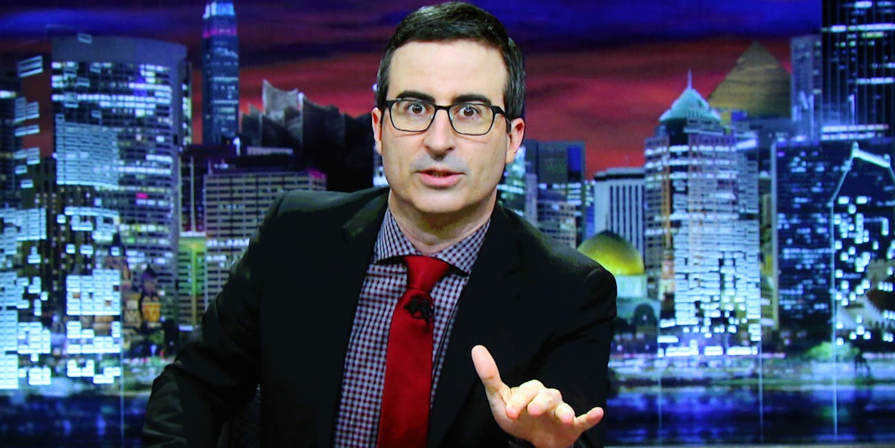 john oliver cleverly helps