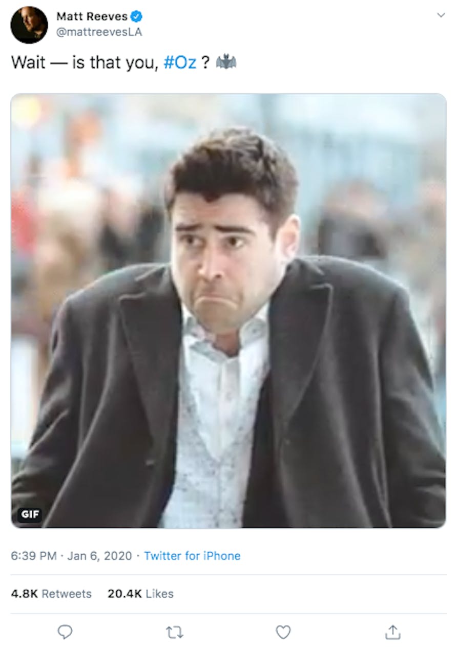 Colin Farrell Batman Penguin