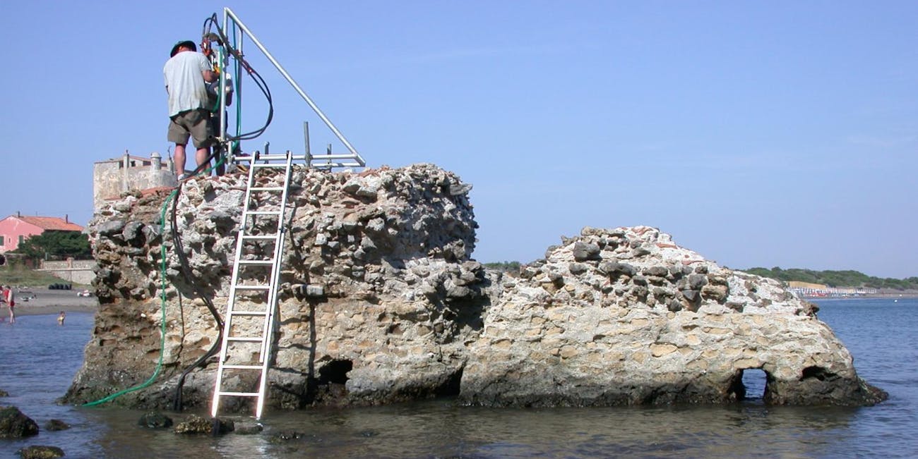 ancient roman maritime concrete