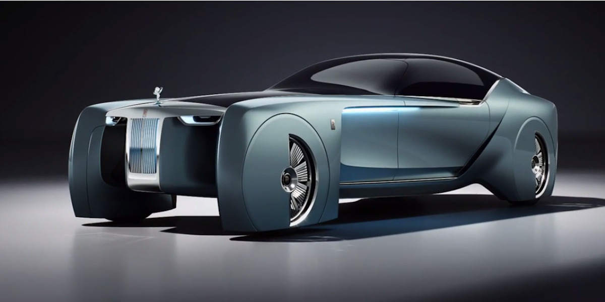 See Rolls Royce S Slightly Ridiculous 103ex Concept Car In