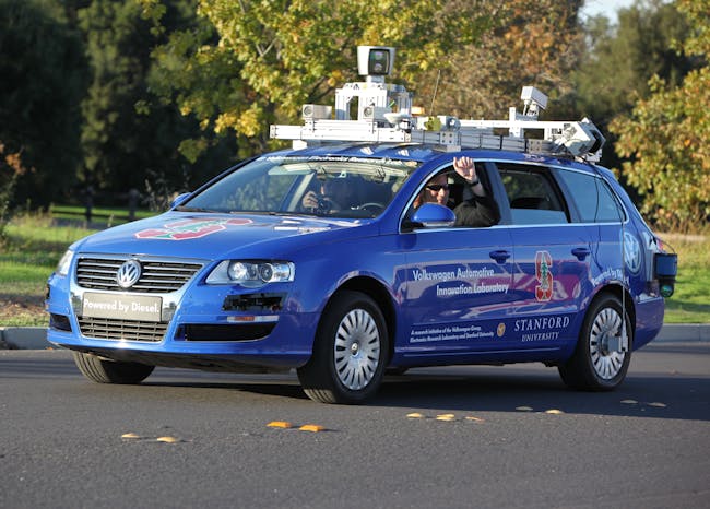 Will the autonomous car feature a steering wheel?