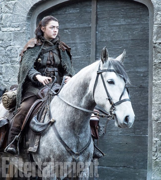 Maisie Williams in 'Game of Thrones' Season 7