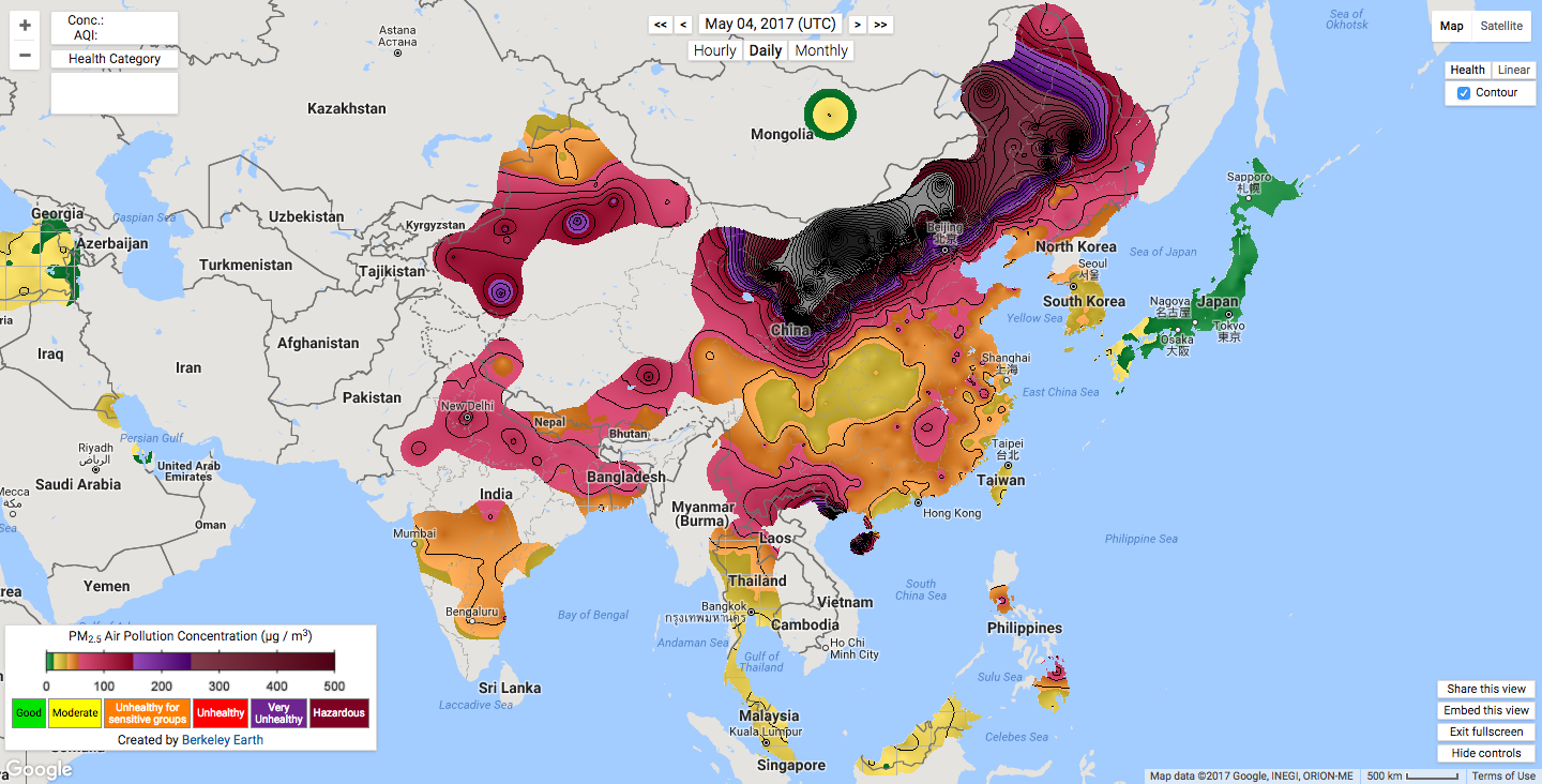 Beijing Air Pollution Is More Unhealthy Than Cigarettes  Inverse