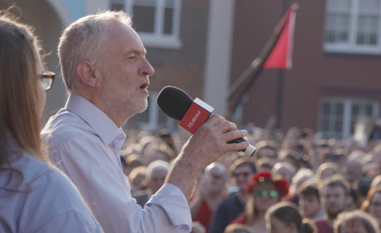 Jeremy Corbyn, leader of the Labour Party.