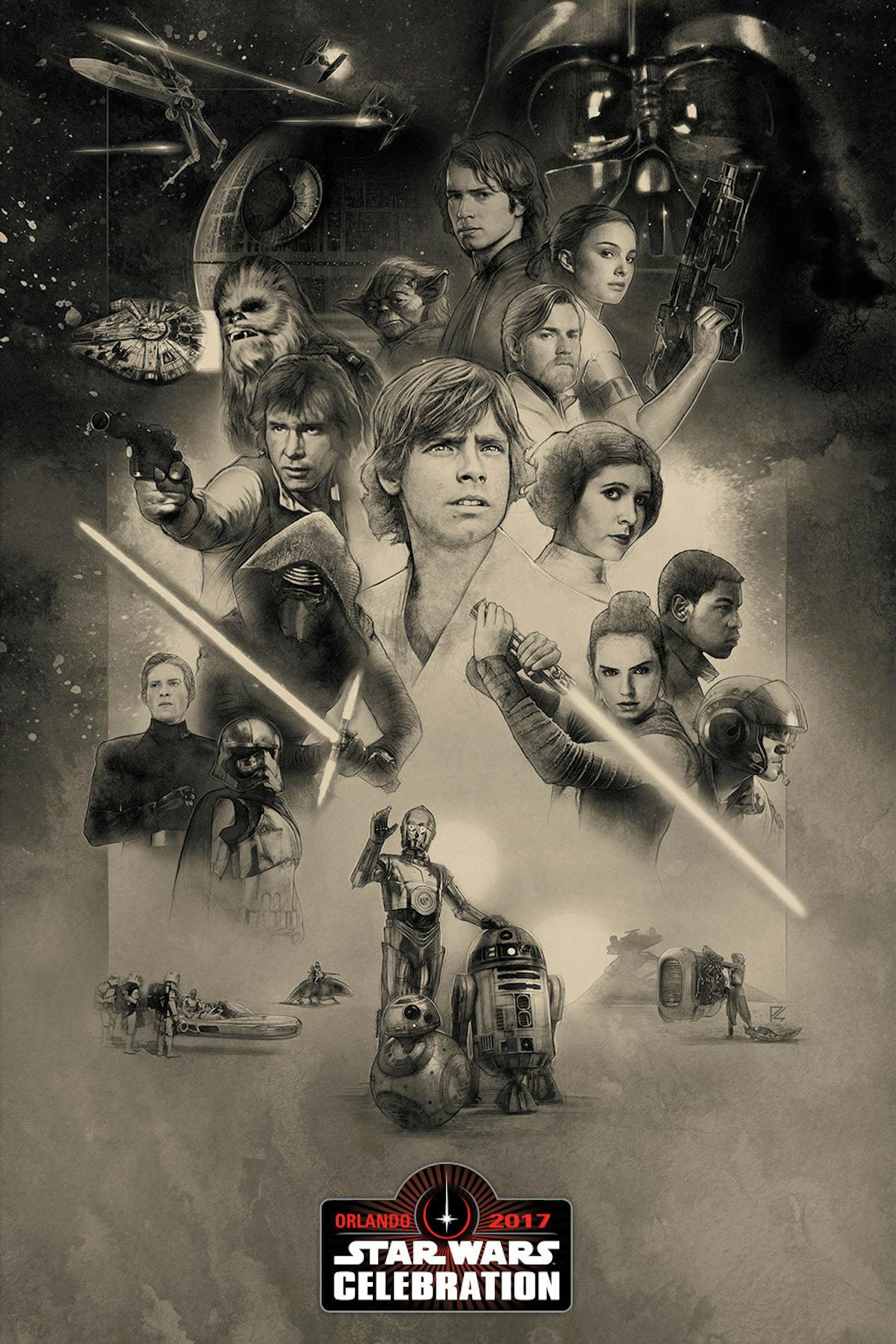 Star Wars Celebration 2017 Poster Forgot Lando Calrissian And