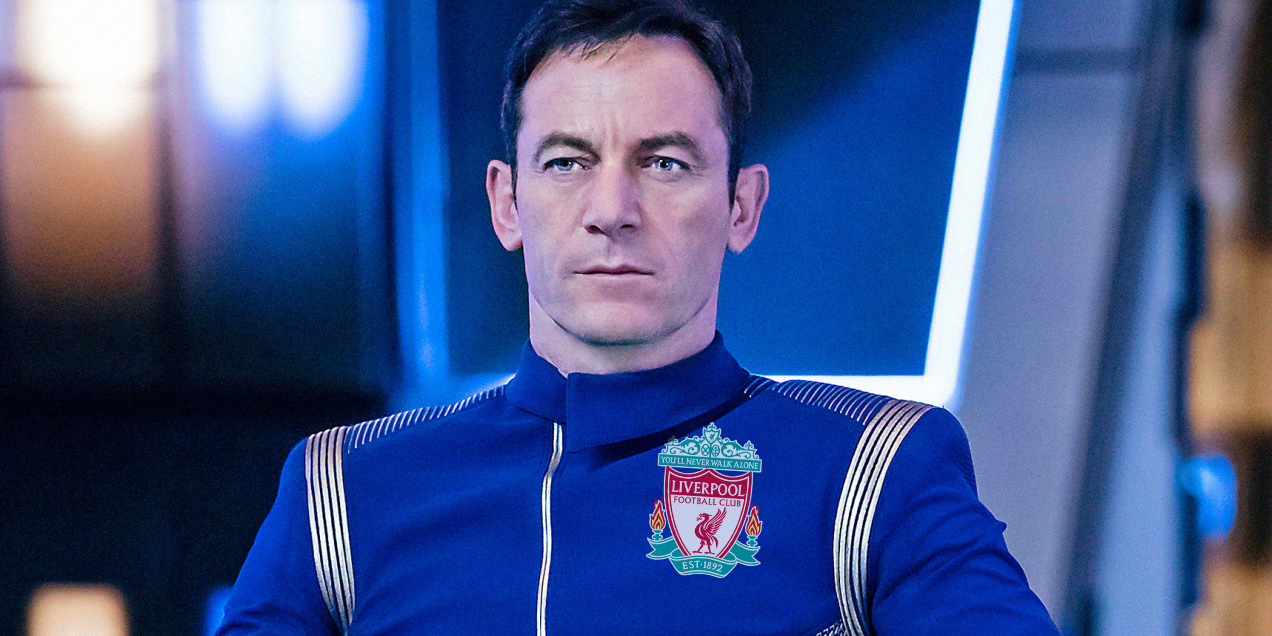 Jason Isaacs kiss