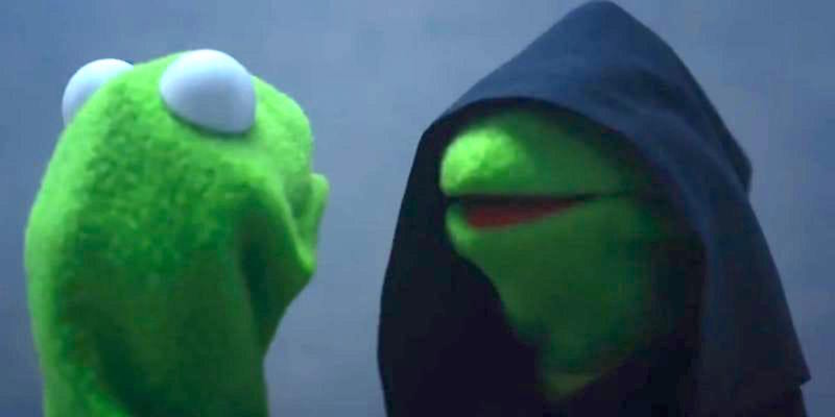 The 50 Best Evil Kermit Memes Inverse