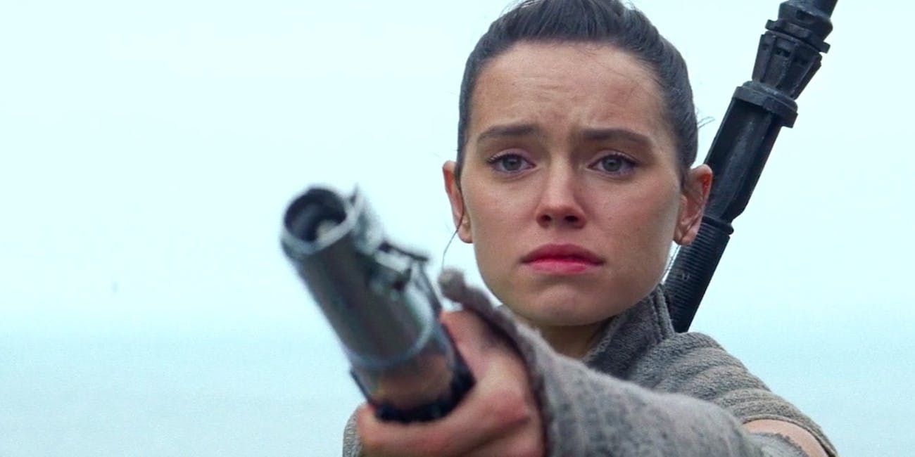 rey force awakens ending