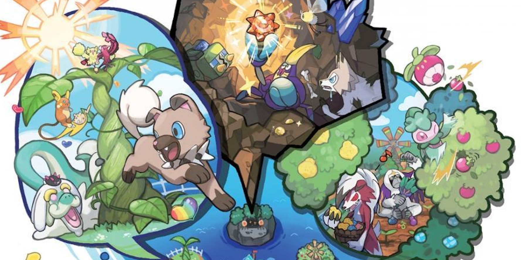 Poke Pelago  Pokemon-sun-and-moon-is-a-departure-for-the-series