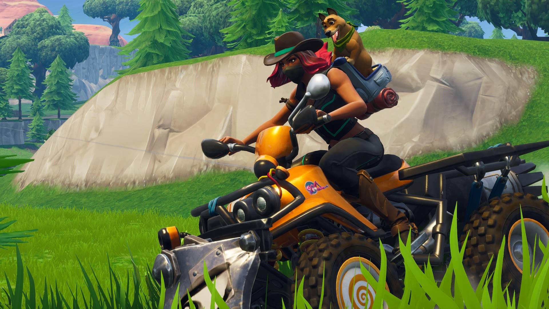 video guide and map for fortnite vehicle timed trials in week 10 - fortnite quad