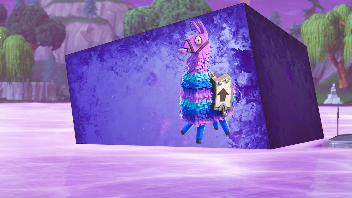fortnite season 6 poster has a llama dj tease the delayed start date - fortnite loot llama pixel art