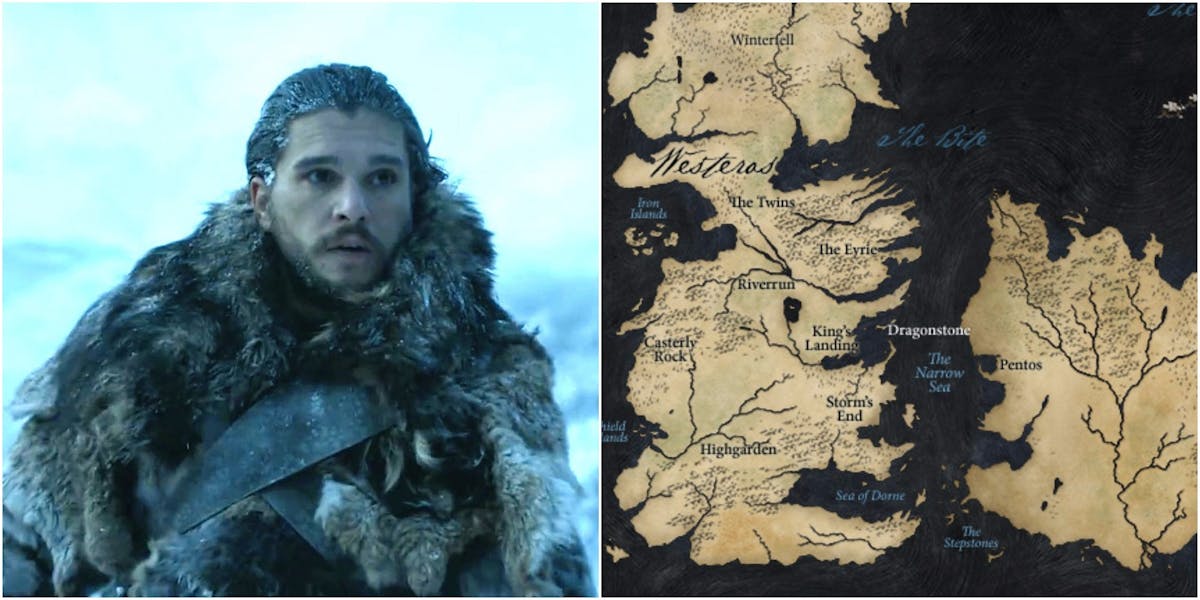 Wild Game Of Thrones Theory Connects Westeros And Essos On A Map