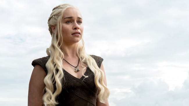 Emilia Clarke as Daenerys Targaryen in 'Game of Thrones'