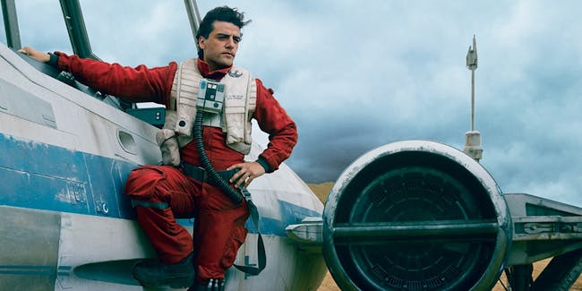 Poe's probably the best pilot the galaxy has ever seen, and what he pulls off in 'The Last Jedi' is really impressive, even for his standards.