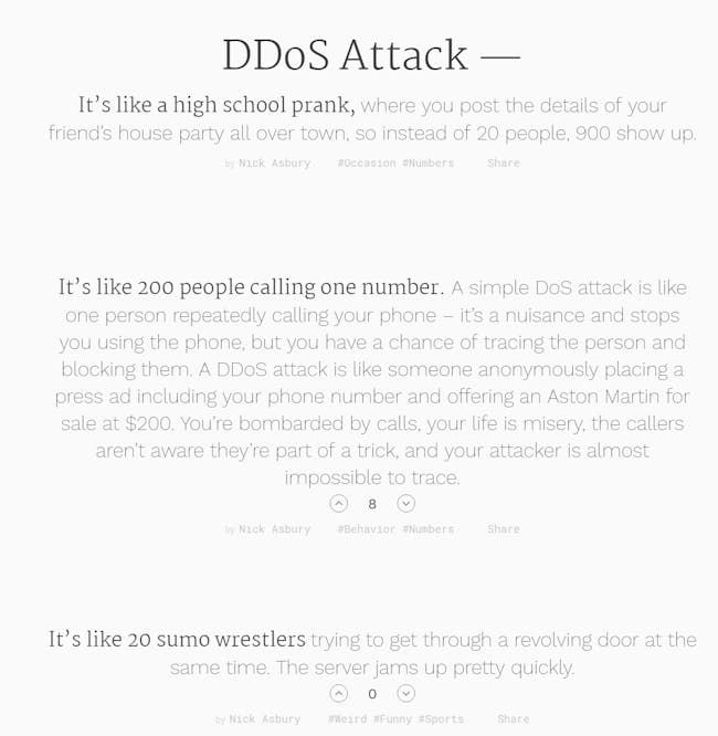 The Sideways Dictionary has been established to help people understand the internet.