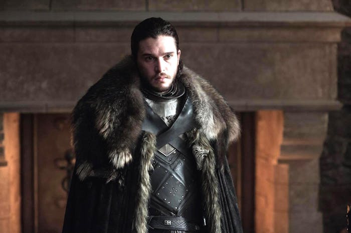 Kit Harington as Jon Snow in 'Game of Thrones' Season 7