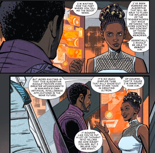 Shuri is the smartest person in the MCU.