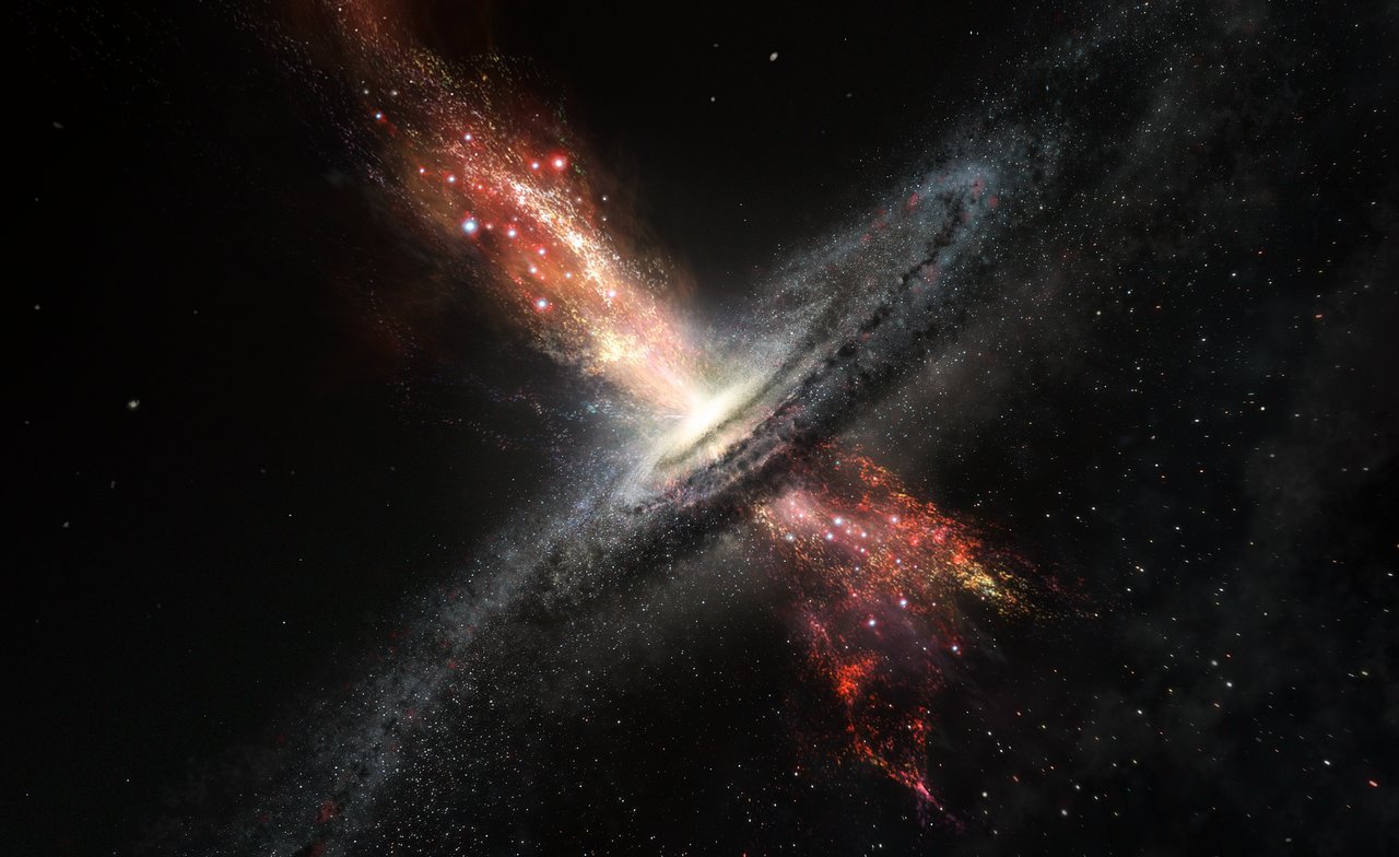 First Evidence Of Supermassive Black Holes Producing New Stars | Inverse