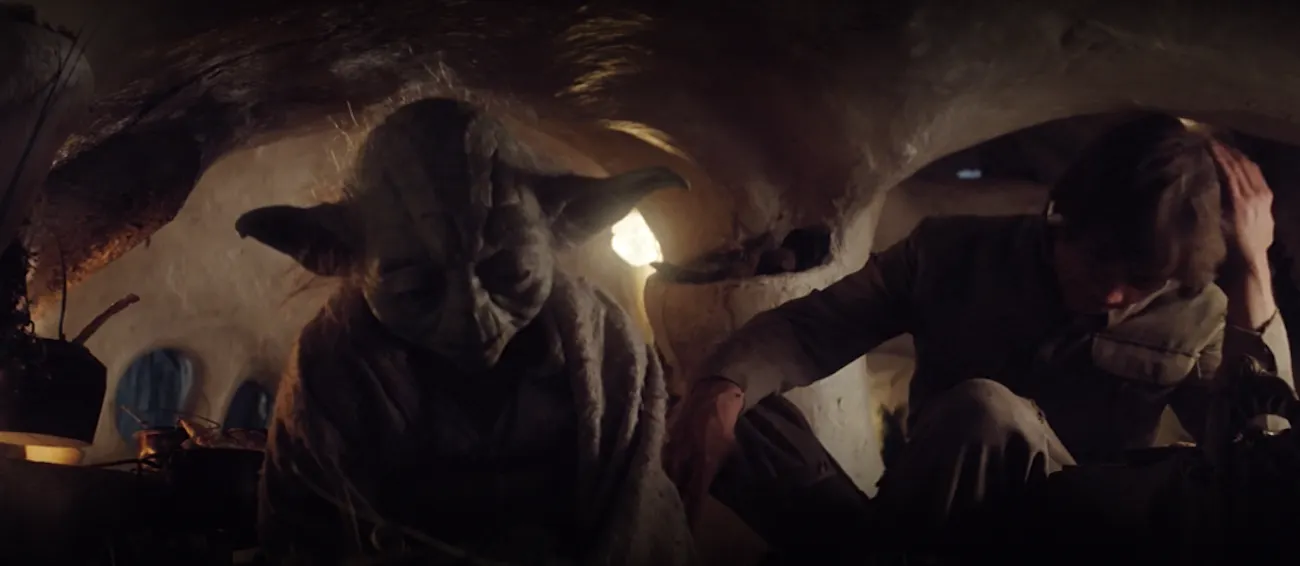 Yoda can't even with this Skywalker kid.