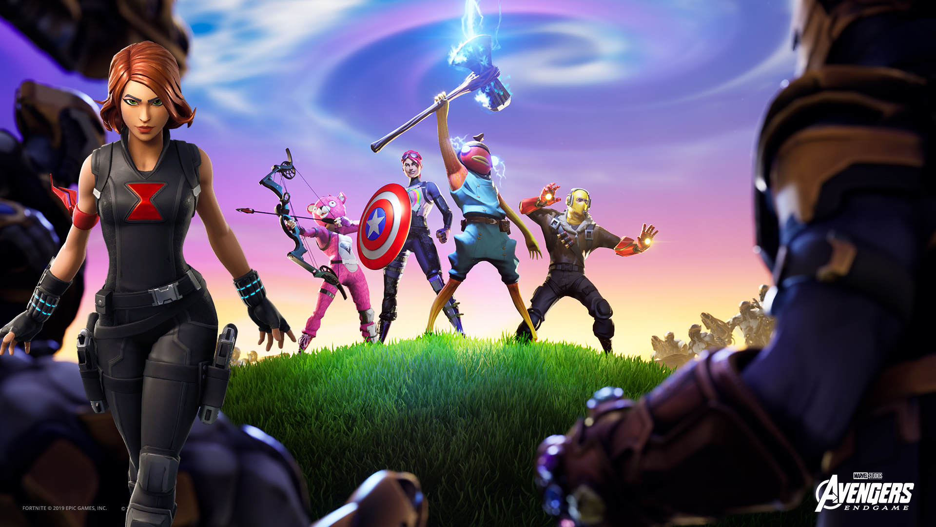 fortnite black widow skin emote may lead to even more endgame avengers inverse - black widow outfit fortnite skin