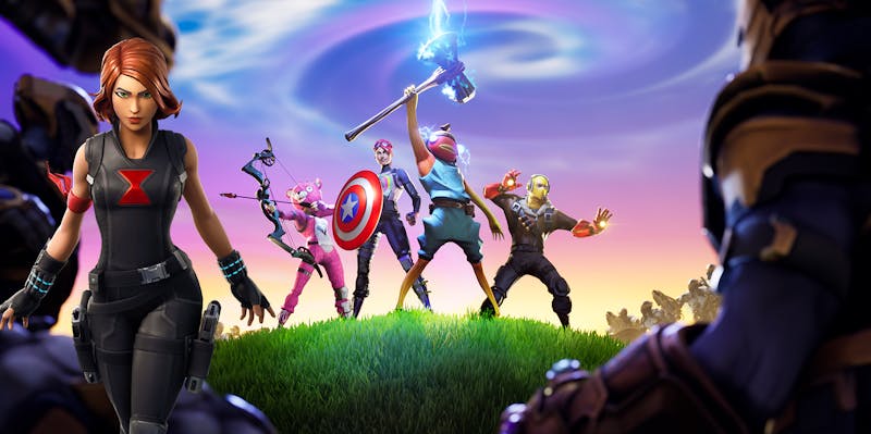 fortnite s new black widow endgame skin could lead to even more avengers - next skin for fortnite