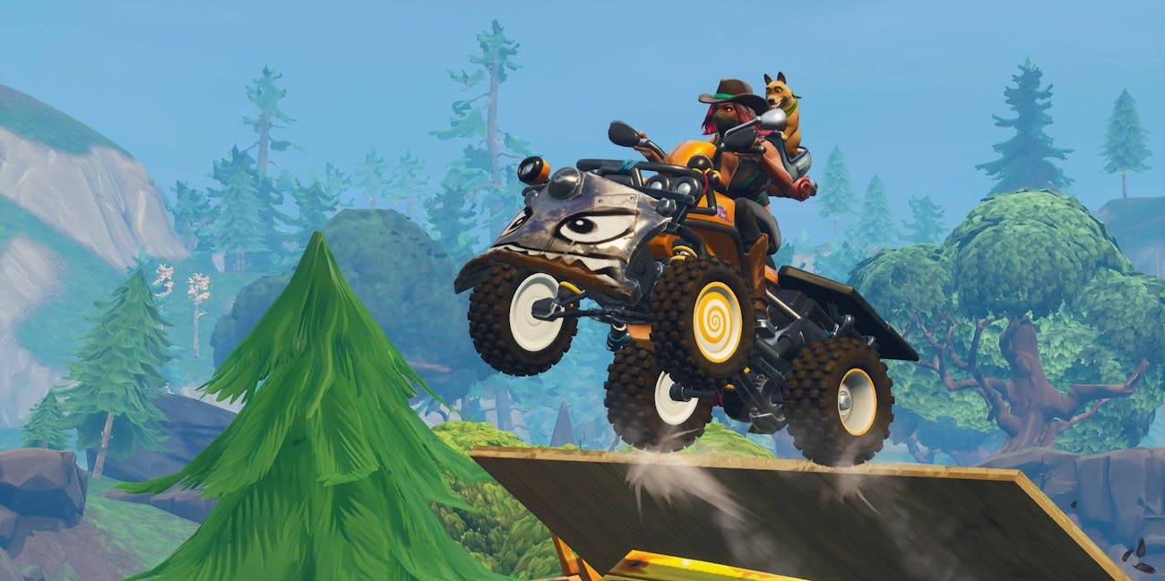 Fortnite quadcrasher jump