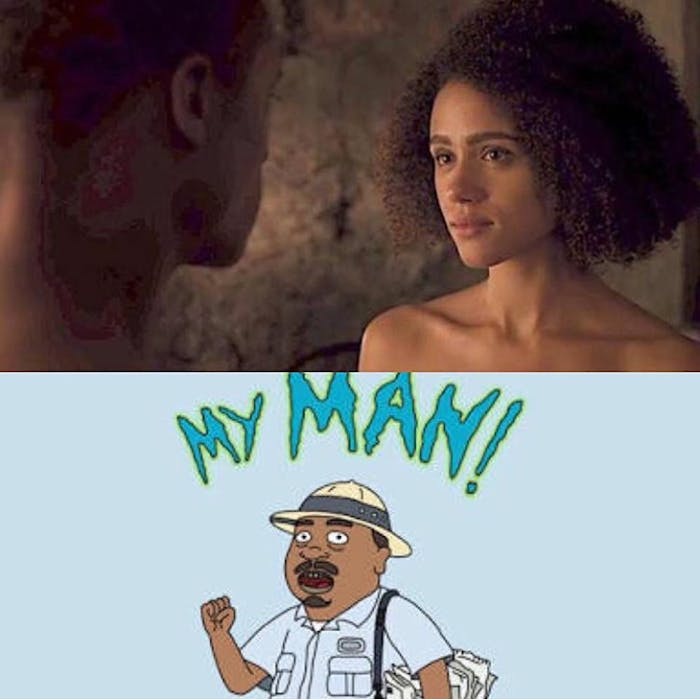 rick and morty game of thrones