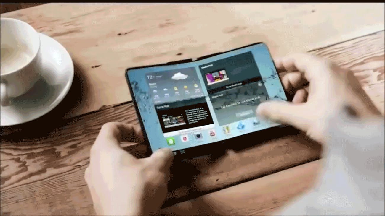 samsung foldable phone concept