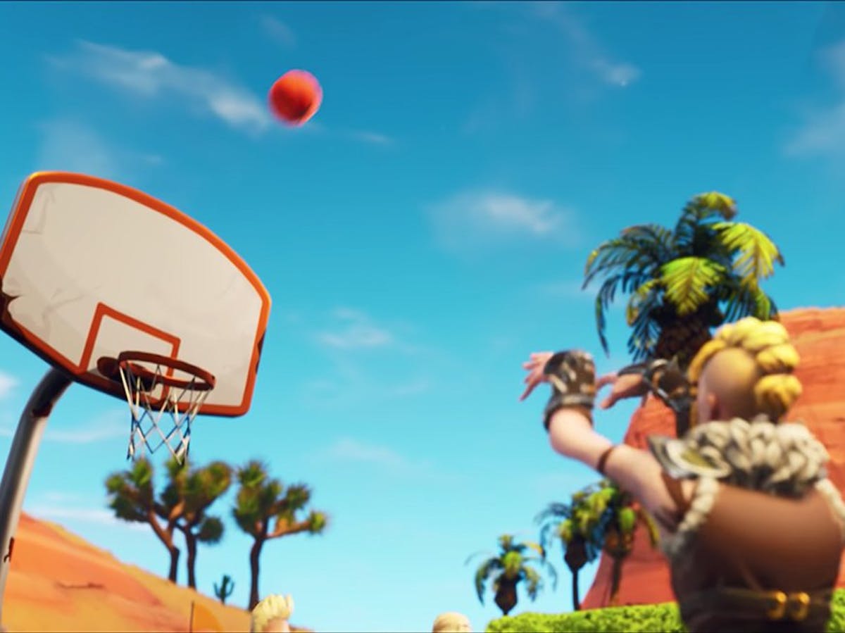 basketball hoops fortnite all the locations in one map for week 2 inverse - the basketball hoops in fortnite