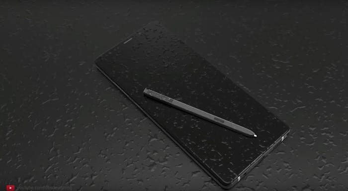 samsung galaxy note 9 concept art