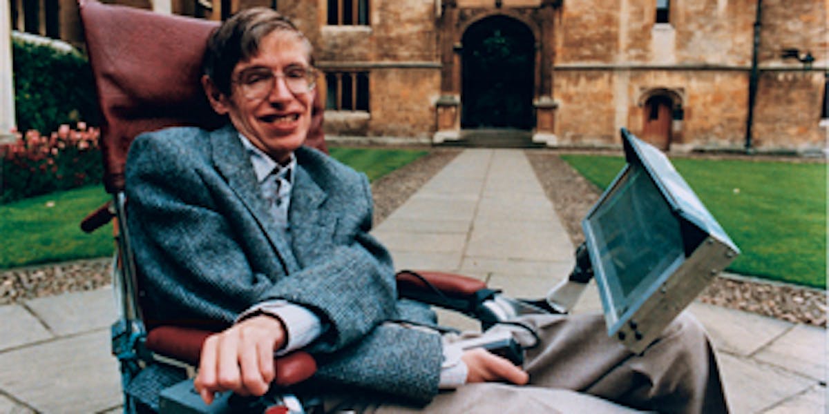 Stephen Hawking's Voice Will Be Beamed Into a Black Hole