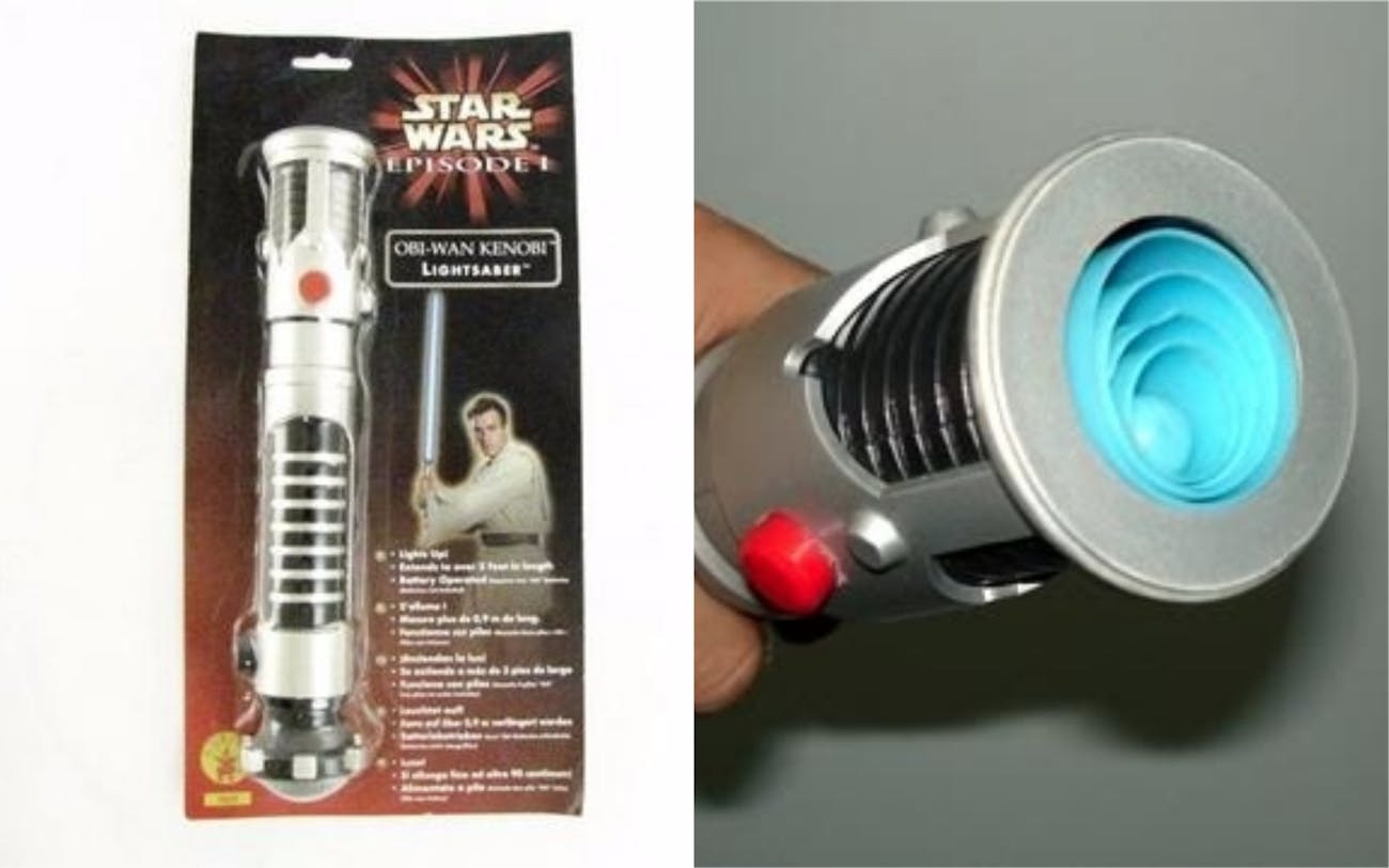 obi wan's lightsaber toy