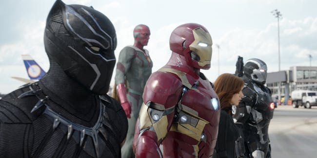 Civil War Black Panther Infinity War