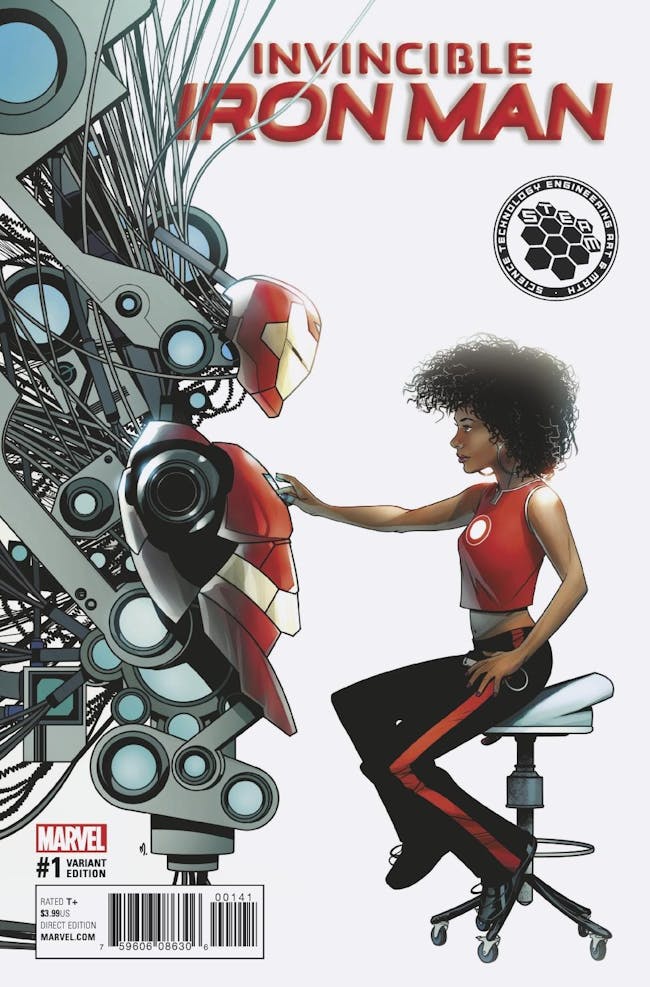Riri Williams Iron Man STEAM Variant Ironheart