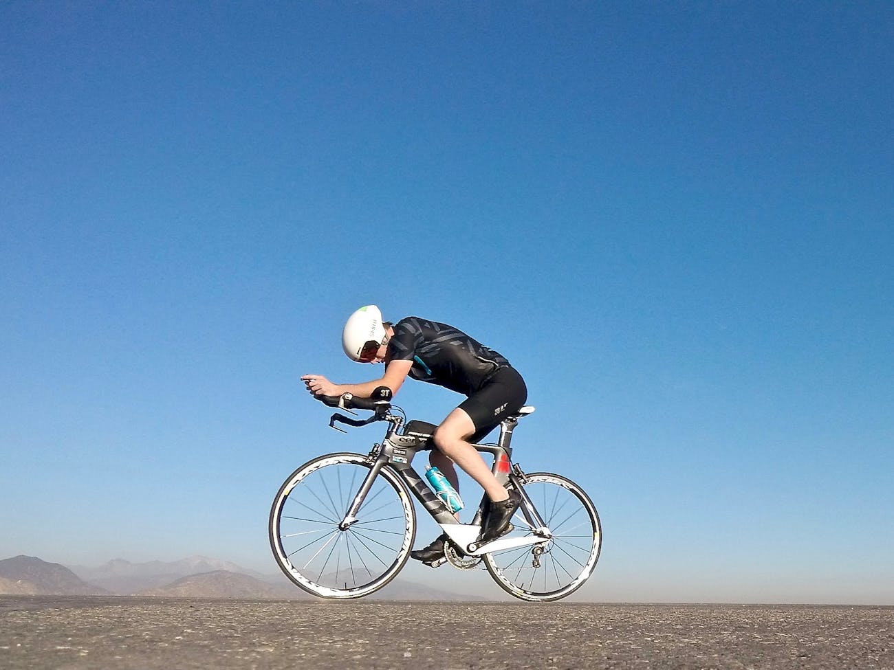 cycling, exercising