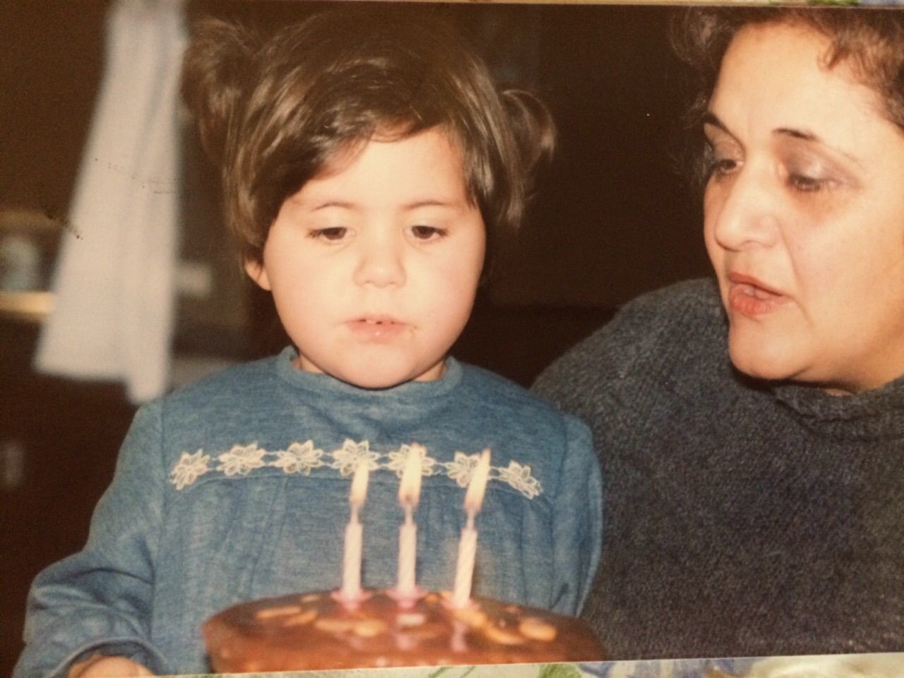 I moved from the UK to the States Both times food saw us through