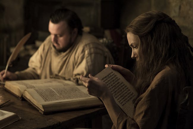Sam and Gilly in 'Game of Thrones' Season 7 episode 1, 'Dragonstone'