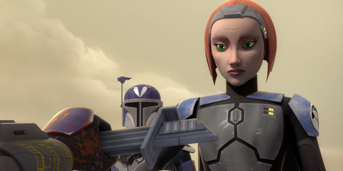 mandalorian episode 8 dark saber bo-katan kryze