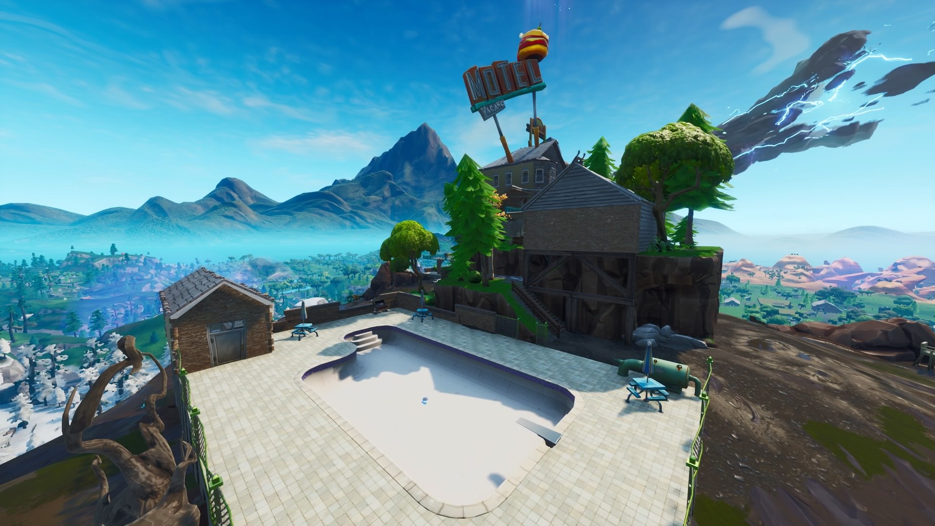 Fortnite Bat Statue Pool Giant Seat Locations Where To