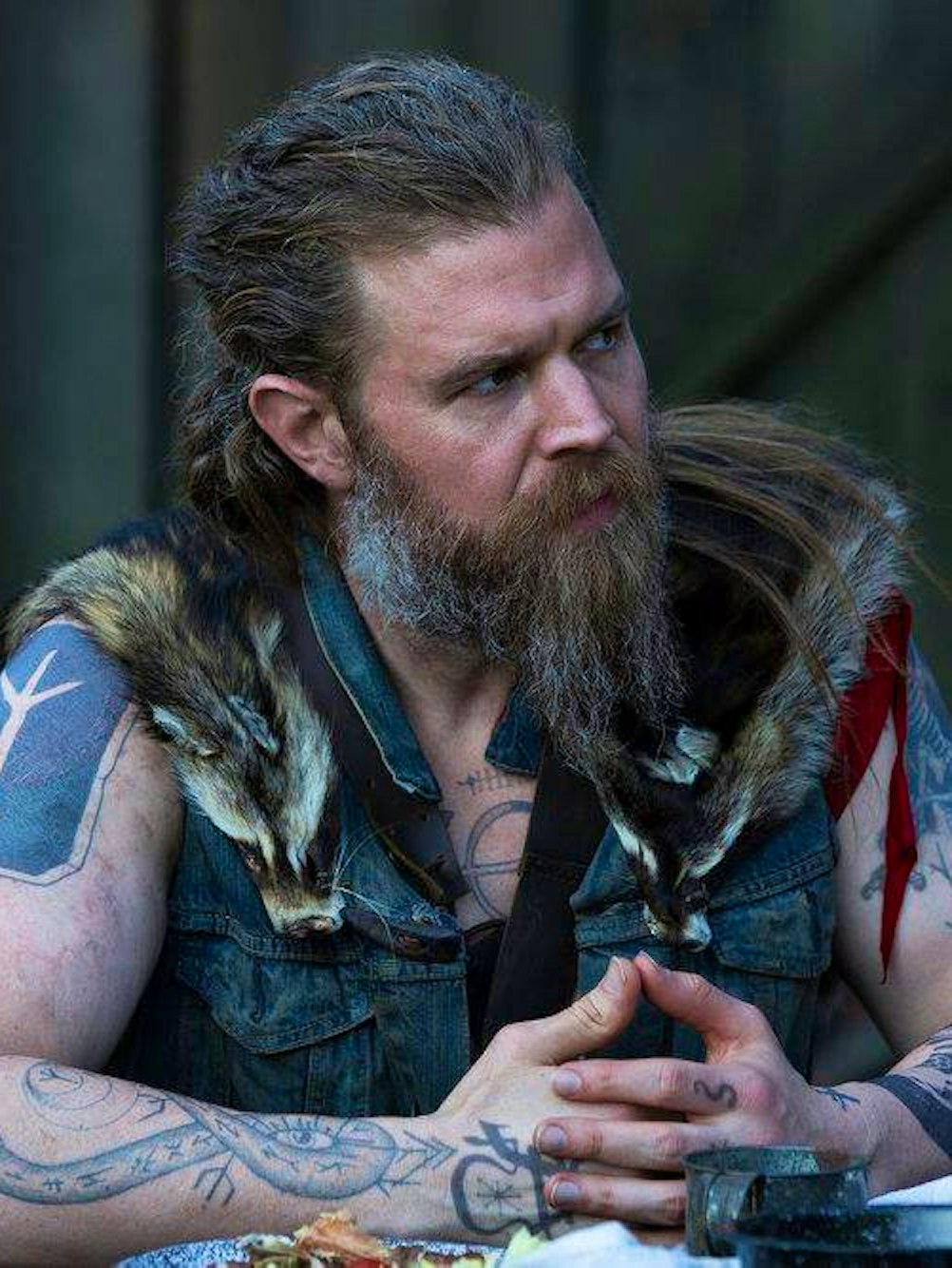 'Outsiders''s Ryan Hurst Gets Hair Compliments From Bikers Inverse