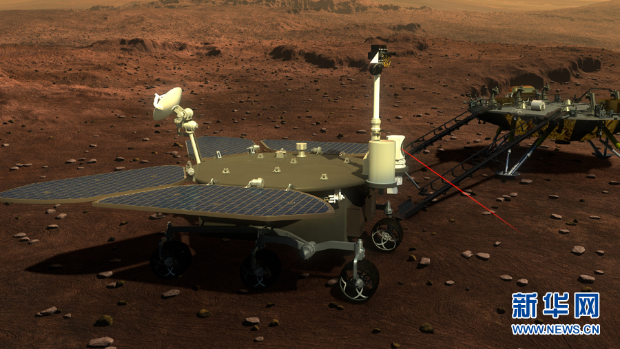 china mars rover