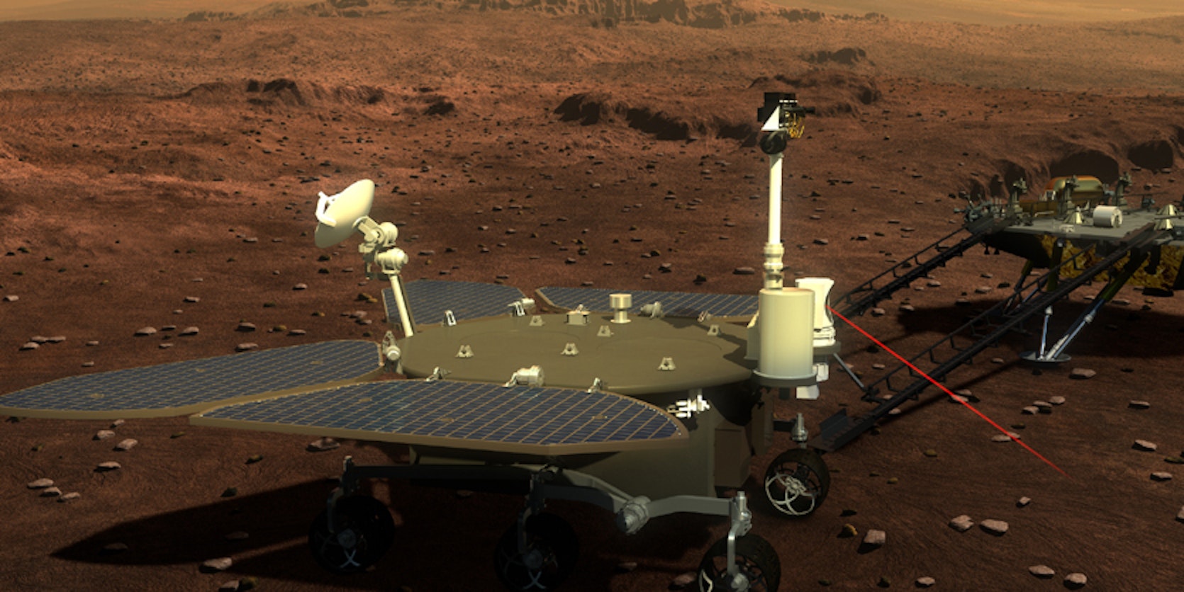 china mars rover