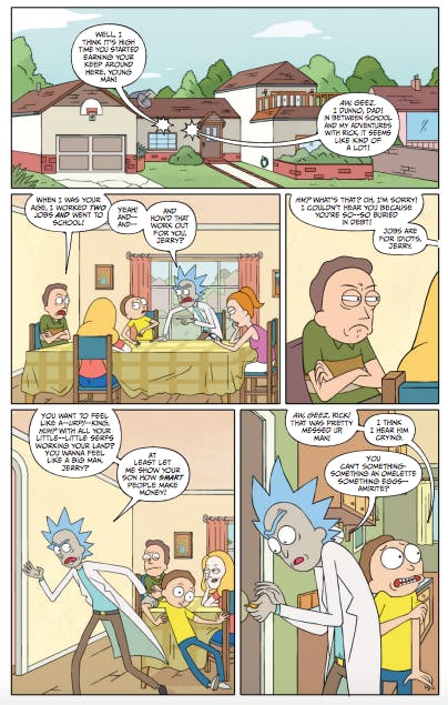 Check Out Free Comic Book Days Rick And Morty Special Issue Inverse 0968
