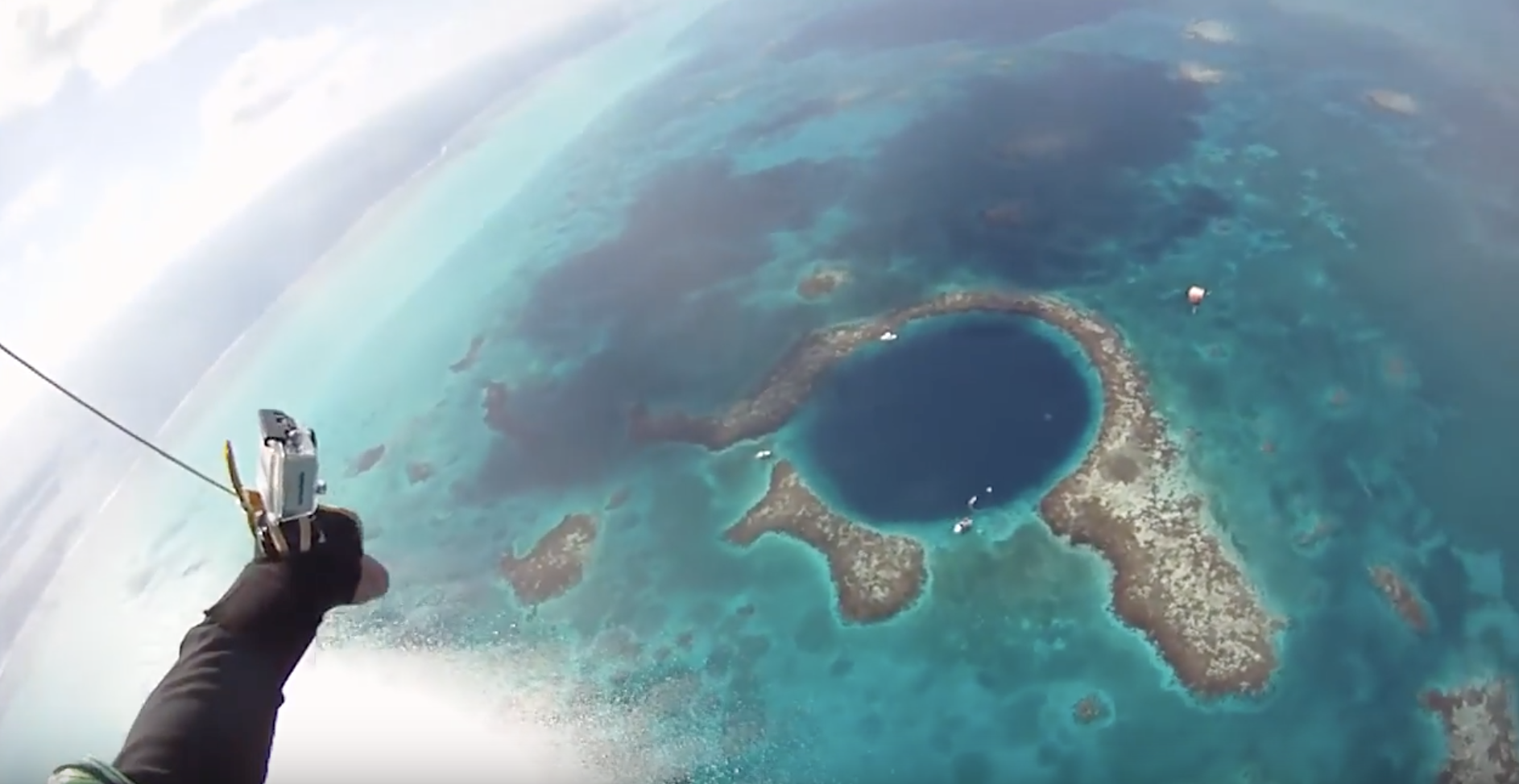 Great Blue Hole Cousteau And Branson To Map World S Largest